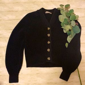 Everlane Black Cardigan